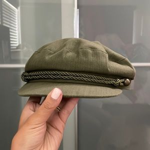 Green hat